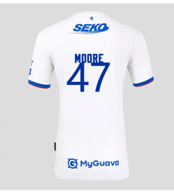 Rangers Mikey Moore #47 Udebanetrøje 2025-26 Kortærmet